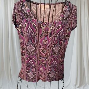 Michael Kors Paisley Print Women's Top